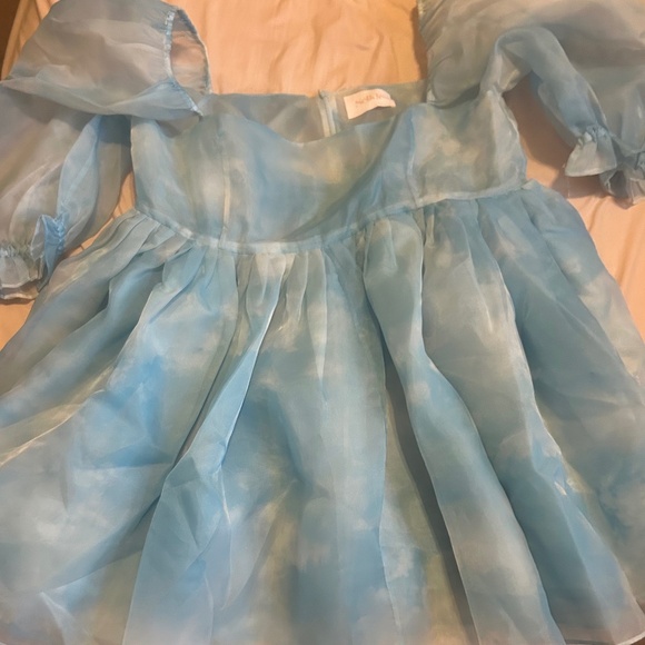 Selkie brand Head in the Clouds puff dress - Picture 7 of 7